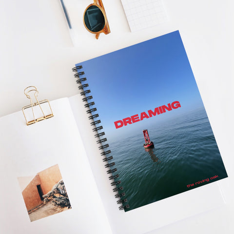 journal, pacific ocean, "dreaming"