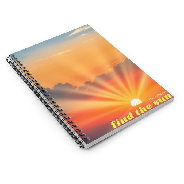 journal, “find the sun”